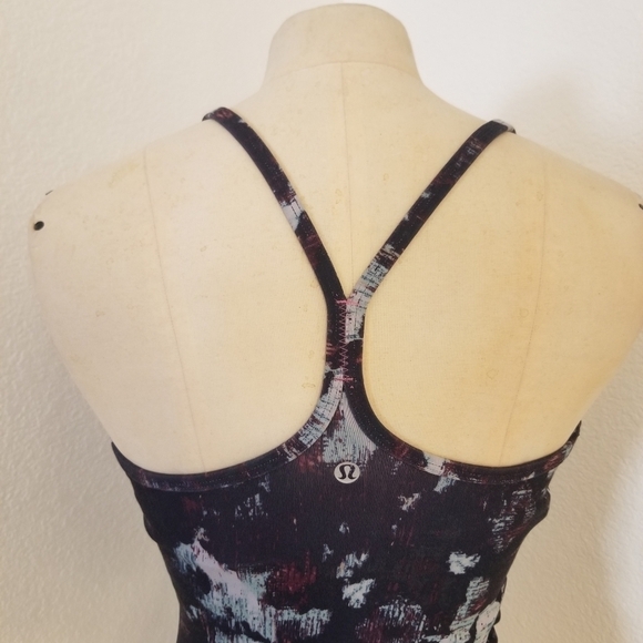 Lululemon Sz 4 Power Y Tank Top Multicolor - Picture 4 of 6